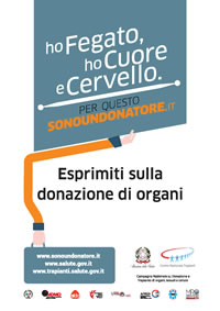 Giornata Nazionale Donazioni e Trapianto di Organi 2014