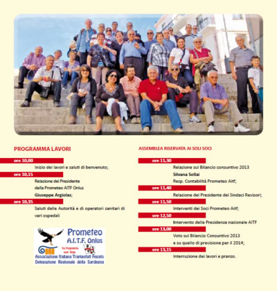 Assemblea Regionale dei Soci Prometeo AITF Onlus