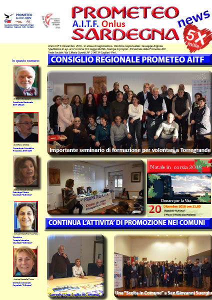 Prometeo News Novembre 2018