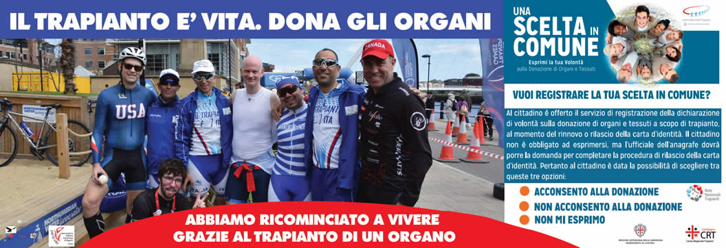 Promozione della donazione sui quotidiani locali